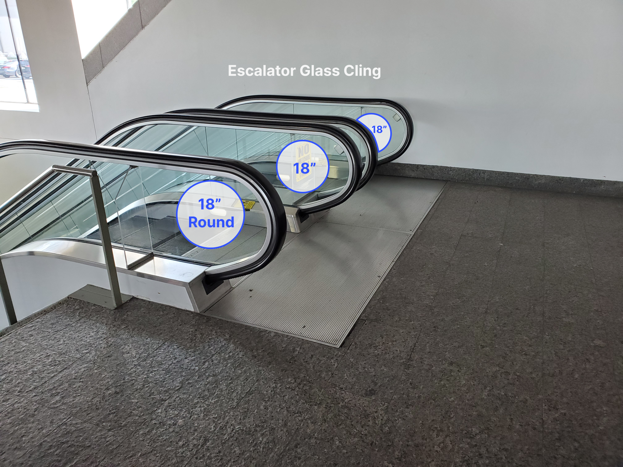 Escalator Cling