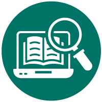 Collection Services digital search icon