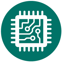 Technology Innovation computer chip icon